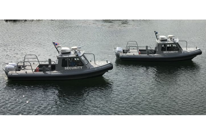 <strong>27 Sea Ark Ram Secuirty Vessels Match Pair</strong>2001 27 Sea Ark Security Vessels